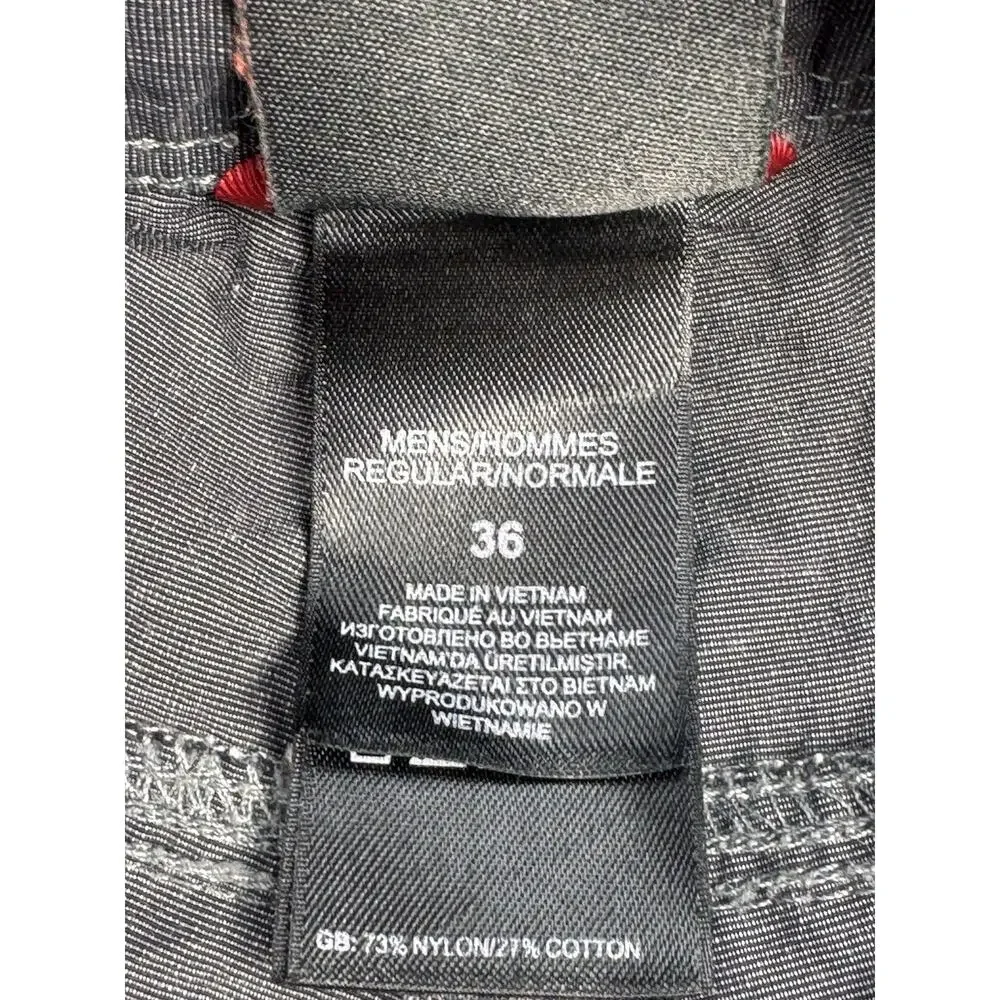 The North Face Mens Convertible Hiking Cargo Pants Grey Large Short 36